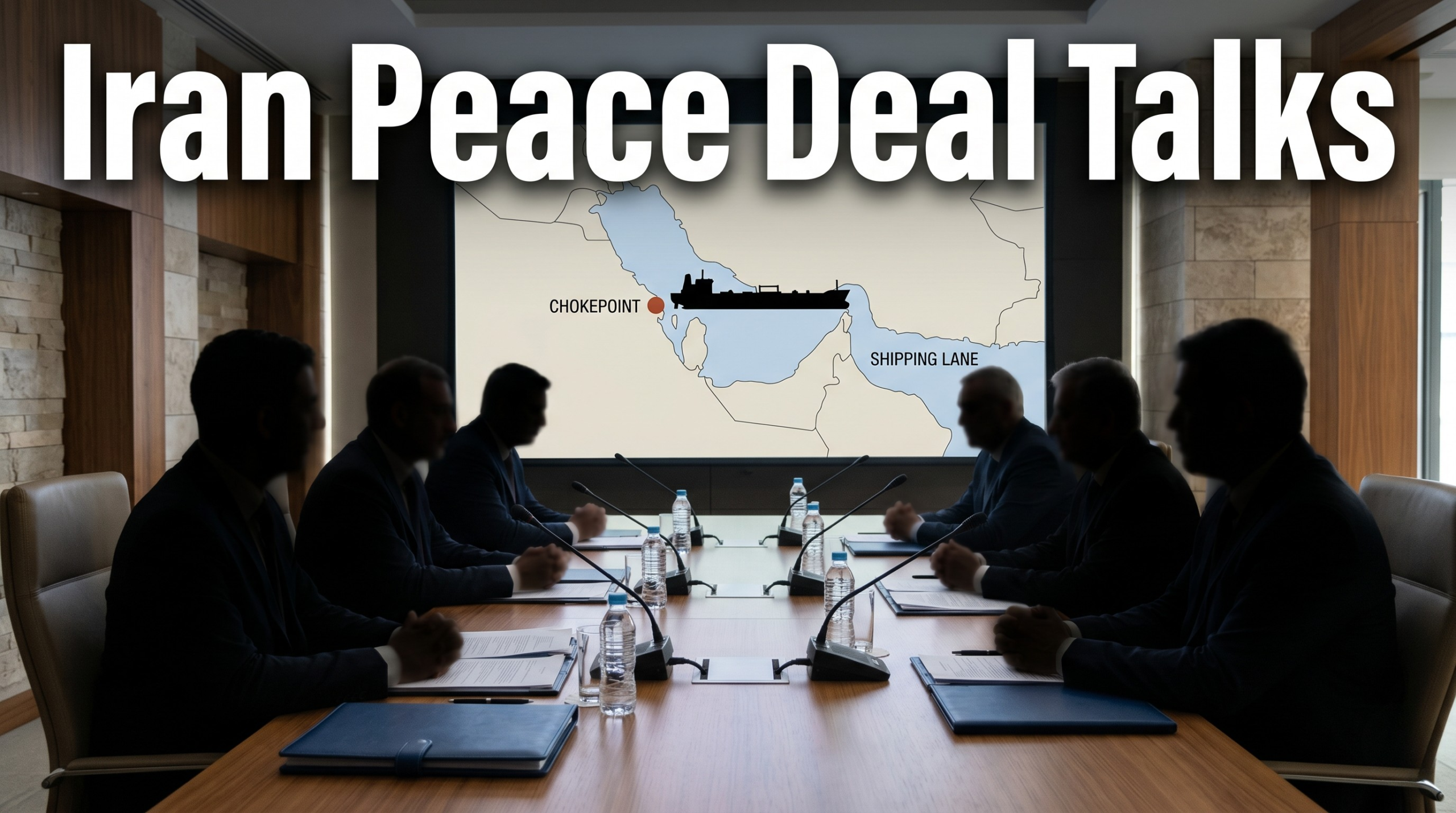 Iran Peace Deal Talks Strait of Hormuz oil market Qatar mediation