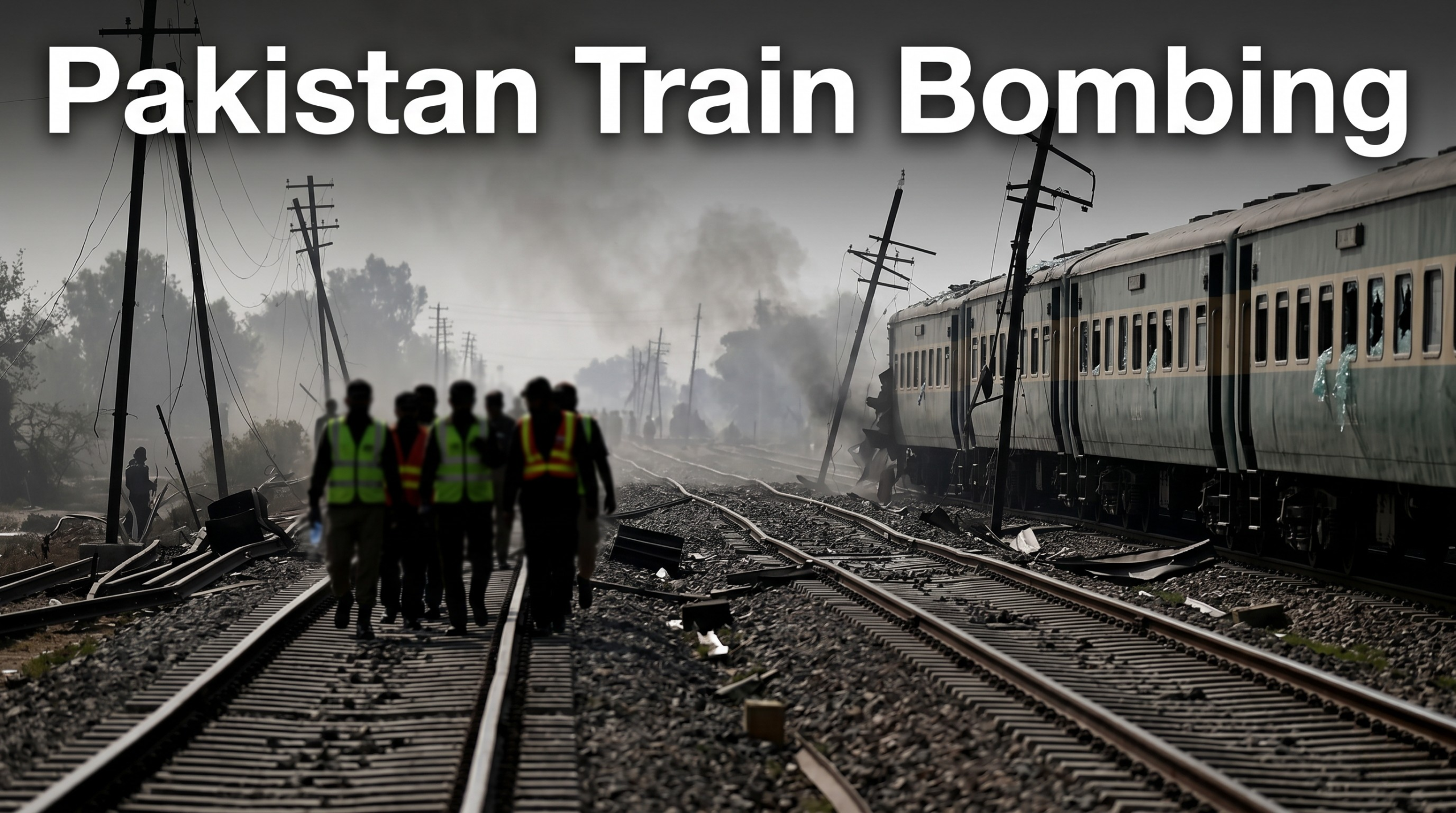 Pakistan Train Bombing Balochistan blast security update